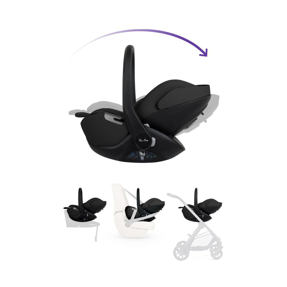 Scoica auto Silver Cross Glide Plus 360 Iconic Black - detaliu 7