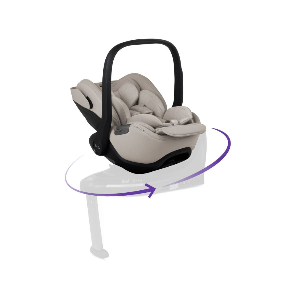 Scoica auto Silver Cross Glide Plus 360 Natural Taupe - detaliu 2