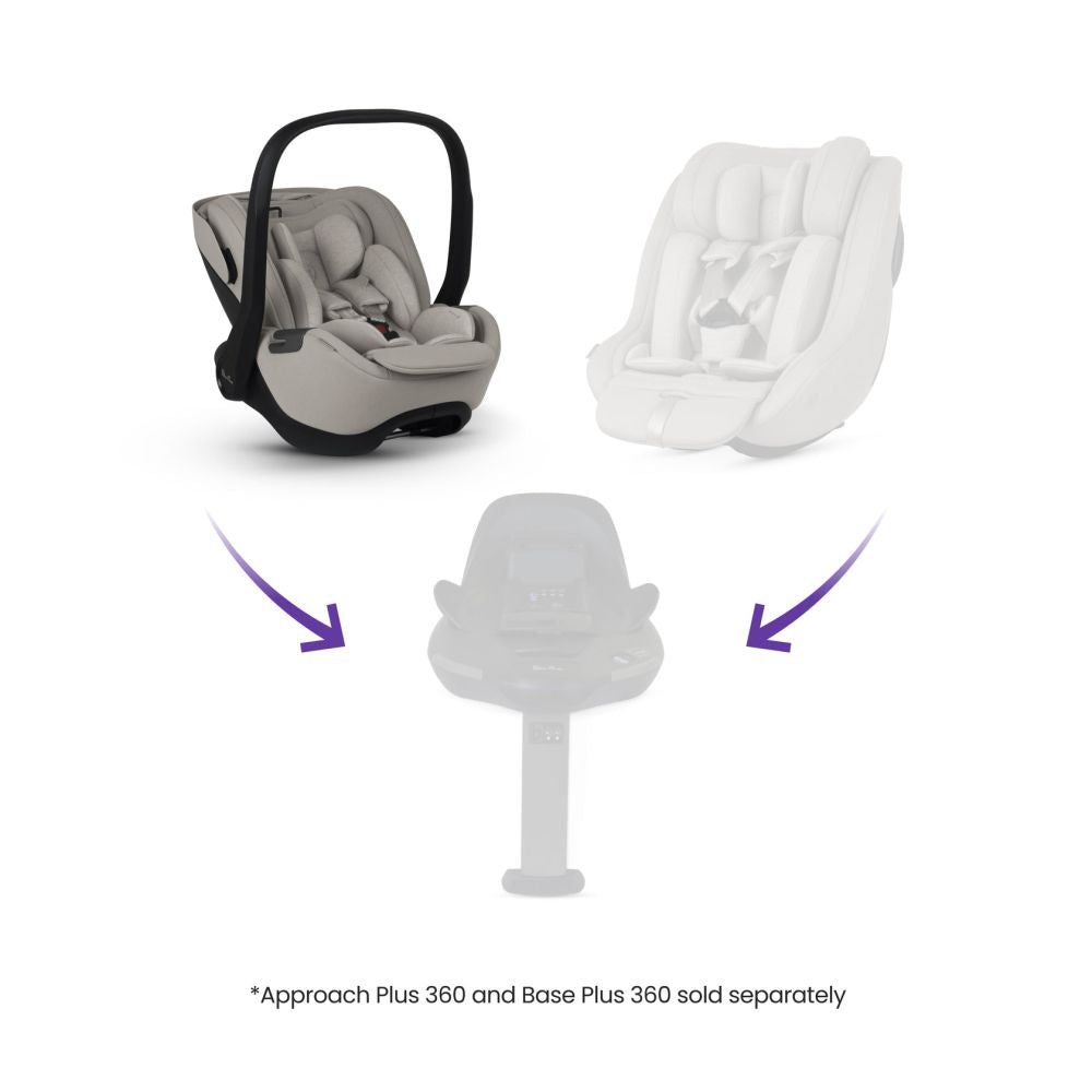 Scoica auto Silver Cross Glide Plus 360 Natural Taupe