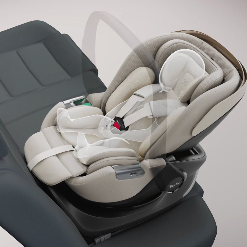 Scoica auto Silver Cross Glide Plus 360 Natural Taupe