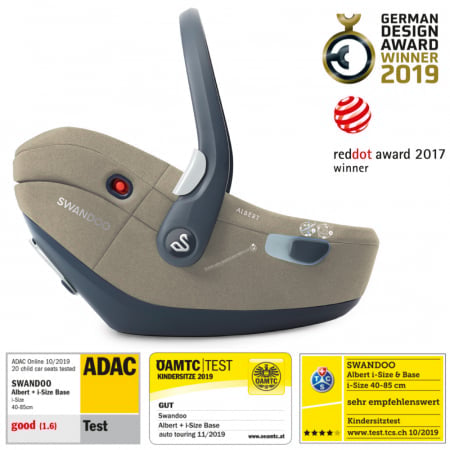 Scoica Auto Swandoo Albert i-Size 1.2 Siguranta Certificata ADAC