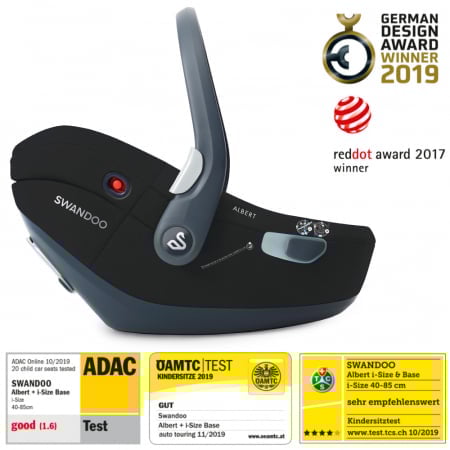 Scoica auto Swandoo Albert i-Size 1.2 Chia Black