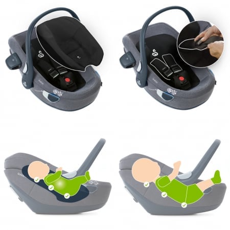 Scoica auto Swandoo Albert i-Size 1.2 Chia Black