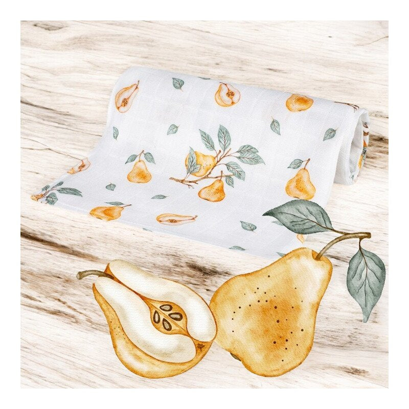 Scutec din bambus Bocioland Pears, 75 × 75 cm, imaginea 3