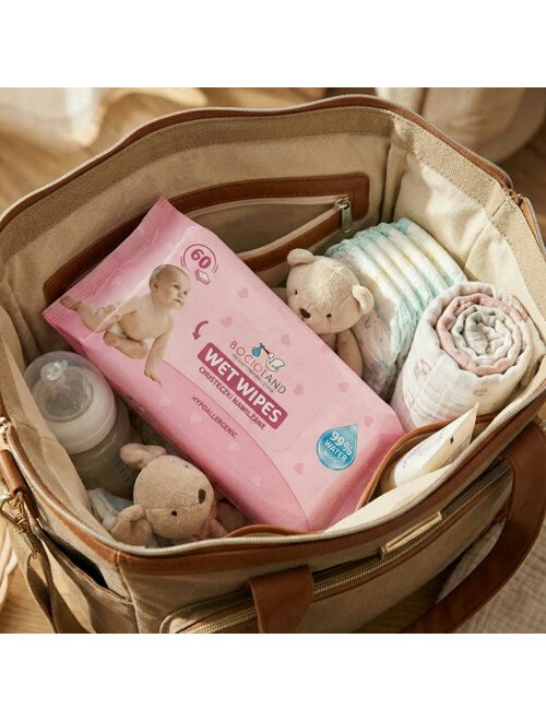 Șervețele Umede Bocioland 99% Apă Purificată Aloe Vera Fără Parfum 60 buc