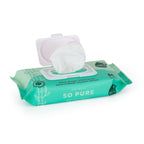 Servetele umede din bambus Petite&Mars 56 bucati, 98% apa, fara parfum