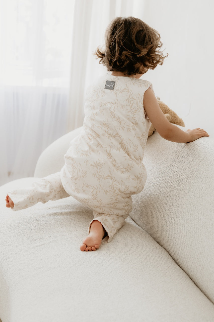 Sac de dormit cu picioare Sleepee 2.5 TOG 1-2 ani Bamboo - detaliu 1