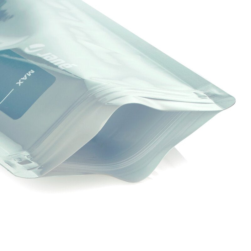 Set 12 pungi reutilizabile, Jane, Pentru hranire, Inchidere ermetica, 10x17 cm, 100 ml, BPA-free si testat LFGB, Multicolor