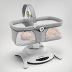Set balansoar electric si landou Lionelo Bella 2in1, Gri