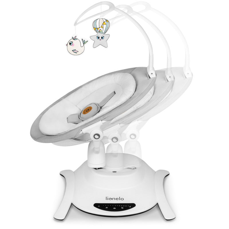 Set balansoar electric si landou Lionelo Bella 2in1, Gri