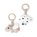 Set 2 jucarii de activitati pentru agatat Done by Deer Happy Clouds Sand, imagine 1