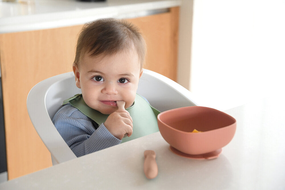 Set 2 linguri silicon Beaba Praline Clay