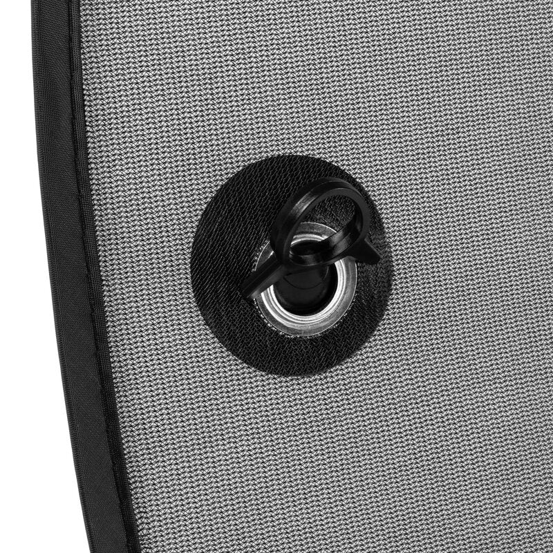 Set 2 parasolare auto, Lionelo, Sunshade, Universal, Cu ventuze, Include saculet depozitare, 44x38 cm, Negru