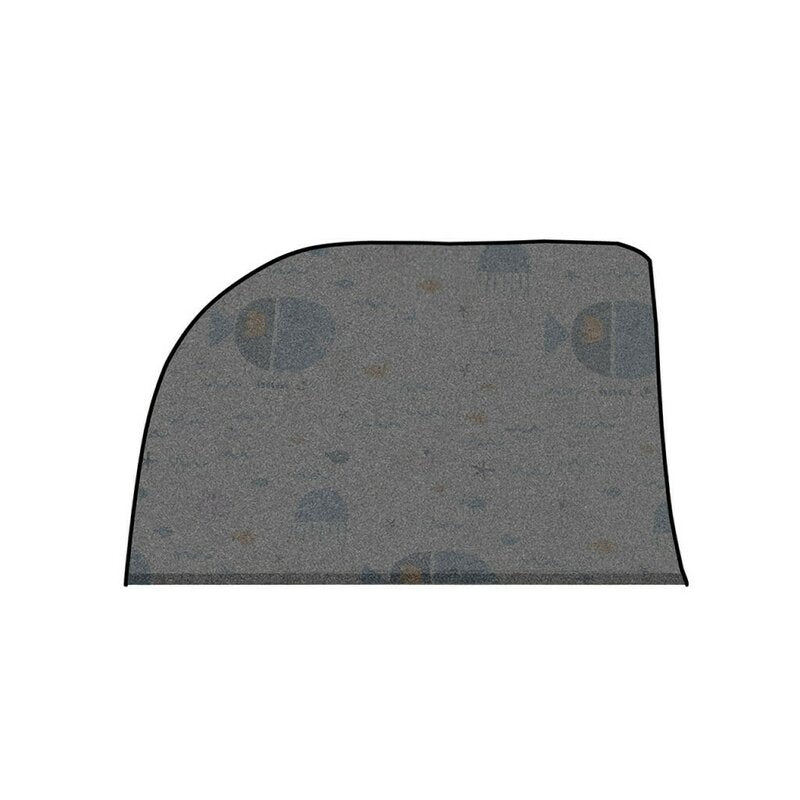 Set 2 parasolare plasă auto Jane Window Sock, acoperire 100%, Lazuli Blue