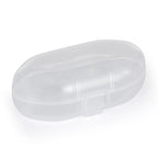 Set 2 periute de dinti pentru deget din silicon Petite&Mars cu cutie de depozitare Galben/Verde, imagine 3