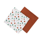 Set 2 scutece Petite&Mars Misty 120x120 Celestial Planets, imagine 2