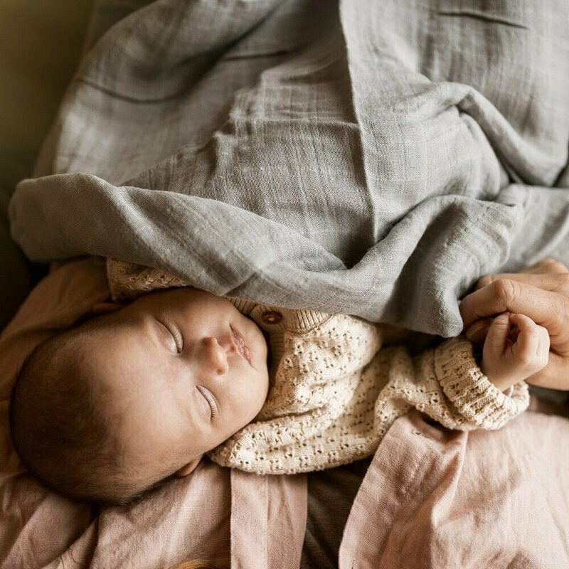 Set 2 scutece, Petite&Mars, Misty, Din muselina de bambus, Hipoalergenice, Dimensiuni mari, 120 x 120 cm, Certificate Oeko Tex Standard 100, Forest Fox