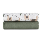 Set 2 scutece Petite&Mars Misty 120x120 Lama Vibes, imagine 3