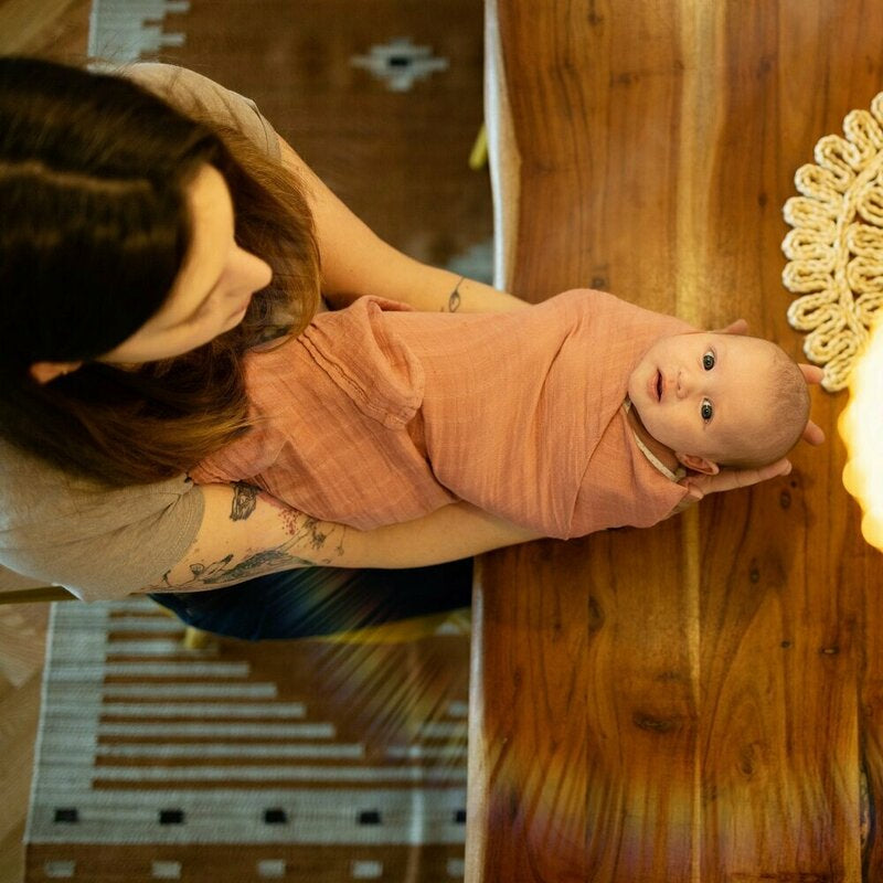 Set 2 scutece, Petite&Mars, Misty, Din muselina de bambus, Hipoalergenice, Dimensiuni mari, 120 x 120 cm, Certificate Oeko Tex Standard 100, Whale Song