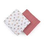 Set 2 scutece Petite&Mars Misty 120x120 Rose Rainbow, imagine 2