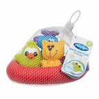 Set 3 animalute de baie si barca plutitoare Playgro Splash and Float Friends