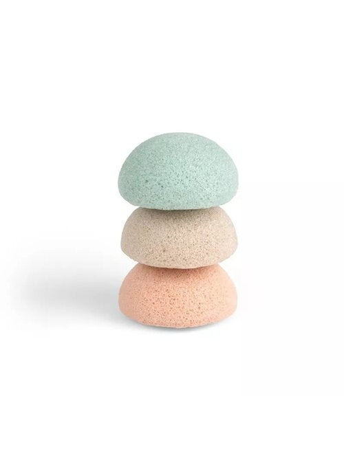 Set 3 Bureti Baie Naturali Jane Konjac 100 Procente Natural 0 Luni Plus