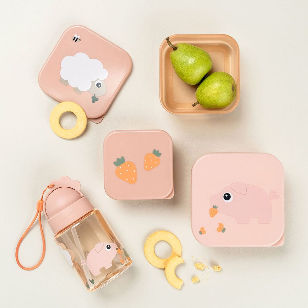Set 3 caserole pentru gustari Done by Deer Tiny Farm Powder