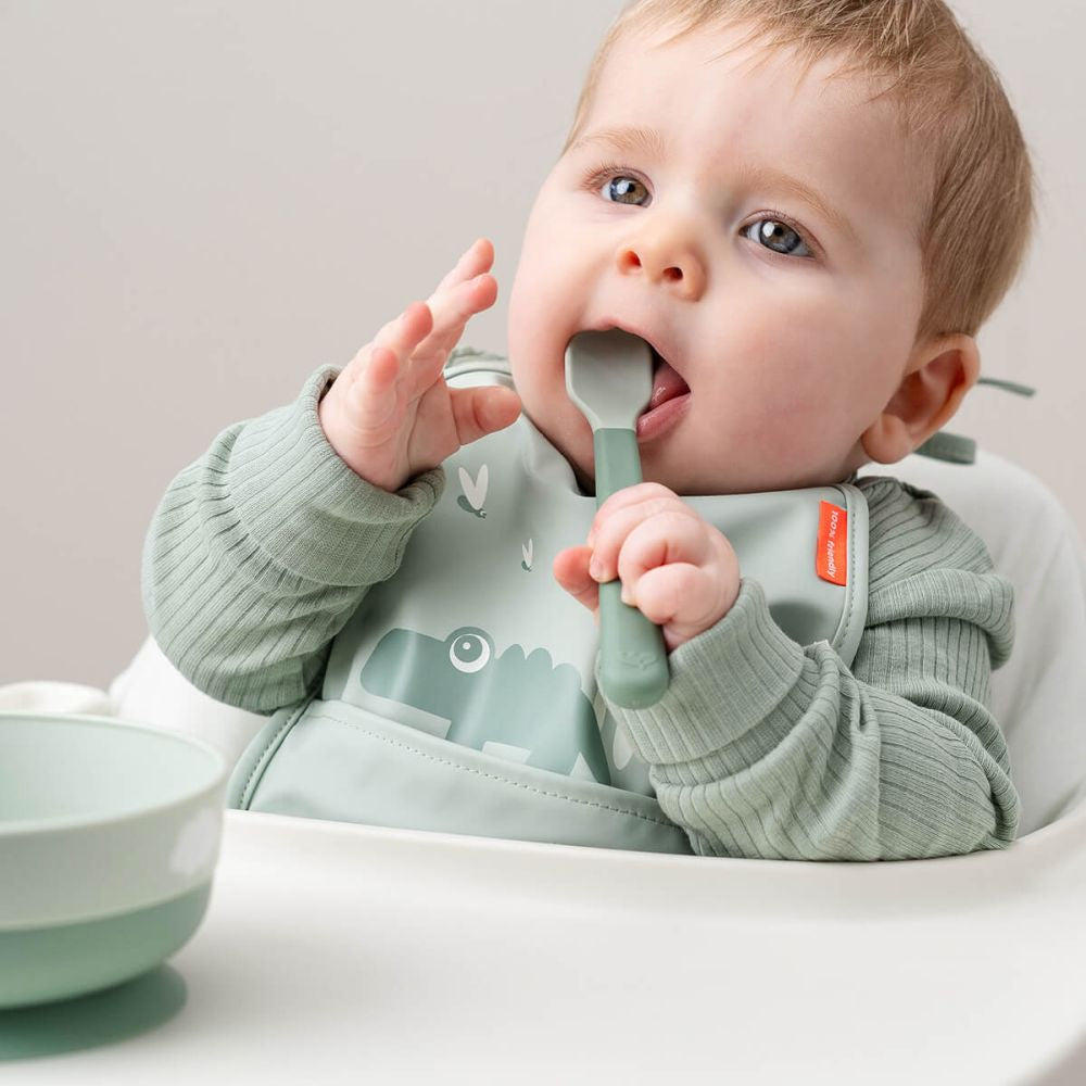 Set 3 lingurite Done by Deer Foodie Easy-Grip Blue