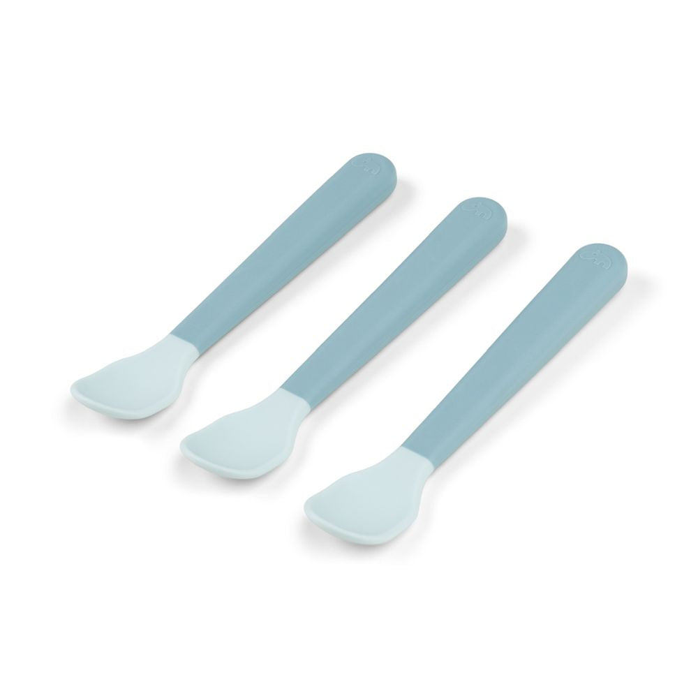 Set 3 lingurite Done by Deer Foodie Easy-Grip Blue