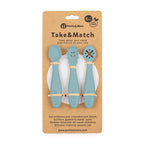 Set 3 lingurite Petite&Mars Take&Match Frosted Sky, imagine 2