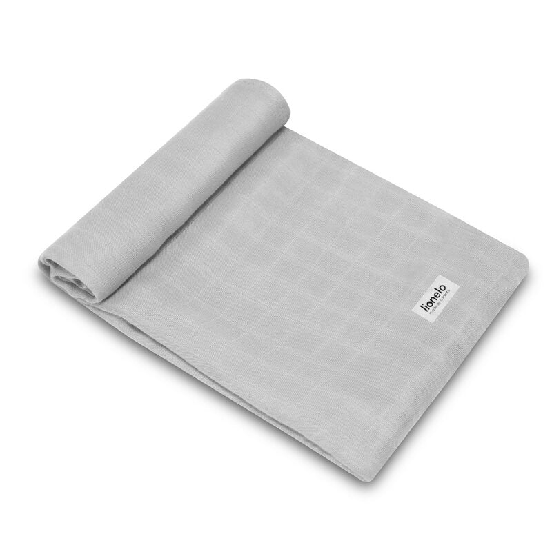 Set 3 museline, Lionelo, Bamboo, Multifunctionale, Din Bambus, 70x70 cm, Rainbow