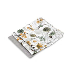 Set 3 museline Qmini 30x30 cm, Botanica și Gri