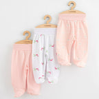 Set 3 pantalonasi New Baby Classic II 56, Roz Cirese – cele trei perechi de pantalonași din set