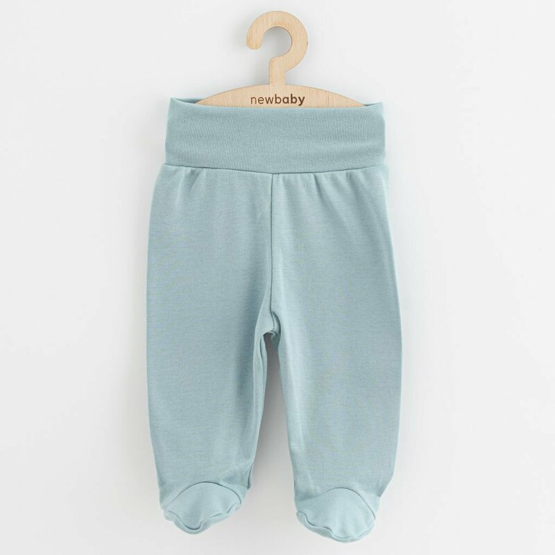 Set 3 pantalonasi New Baby Classic II 56, Albastru – perechea simplă albastră