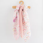 Set 3 scutece New Baby 70x80 cm, Girl – cele trei scutece din set