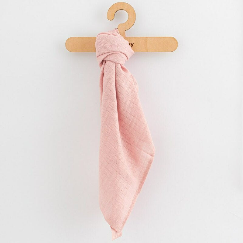 Set 3 scutece, New Baby, Multifunctionale, Din bumbac 100%, Material certificate Oeko Tex Standard 100, 70x80 cm, Multicolor, Girl