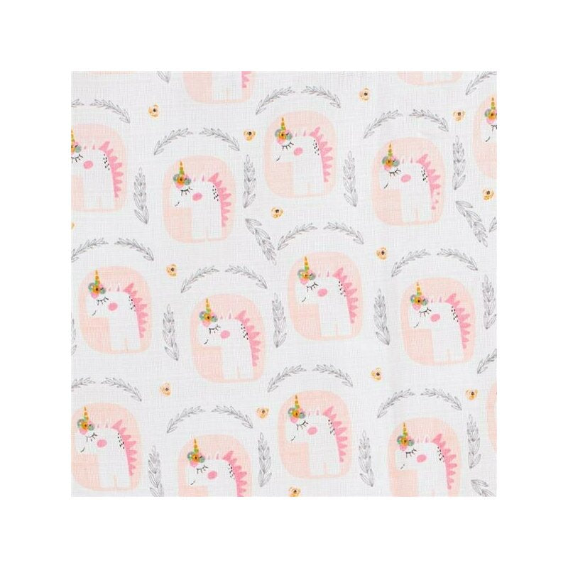 Set 3 scutece, New Baby, Multifunctionale, Din bumbac 100%, Material certificate Oeko Tex Standard 100, 70x80 cm, Multicolor, Girl