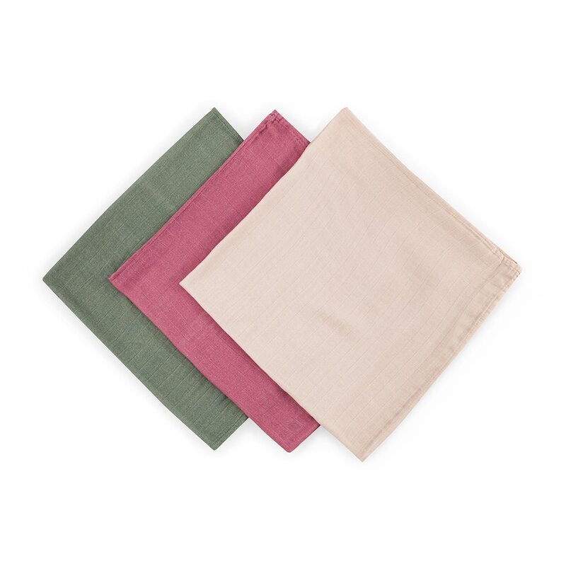 Set 3 scutece Petite&Mars Moussy 68x68 Botanic Tones, imagine 2