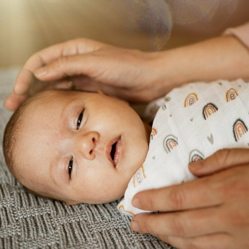 Set 3 scutece, Petite&Mars, Moussy, Din muselina de bambus, Hipoalergenice, 68 x 68 cm, Certificate Oeko Tex Standard 100, Earth Tones