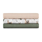 Set 3 scutece Petite&Mars Moussy 68x68 Lama Vibes, imagine 3