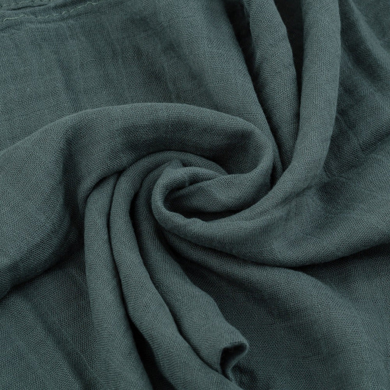 Set 3 scutece, Petite&Mars, Moussy Grey Planes, Din muselina de bambus, Hipoalergenice, 68 x 68 cm, Certificate Oeko Tex Standard 100, Multicolor