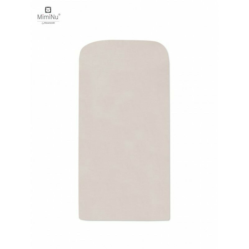 Set 4 in 1 Cosulet bebelus, MimiNu, Baby Cocoon 75x55 cm, Cu volanase, Husa bumbac, Din bumbac certificat Oeko Tex Standard 100, Cu paturica cu volanase 50x70 cm, Cu salteluta, Cu perna fluture, Colectia Royal, Beige