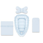 Set Baby Cocoon MimiNu Royal Blue, 75x55 cm