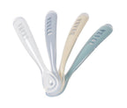 Set 4 Lingurite Silicon Beaba 4 Luni Pebble Prima Etapa Diversificare