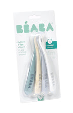 Set 4 Lingurite Silicon Beaba 4 Luni Pebble Prima Etapa Diversificare