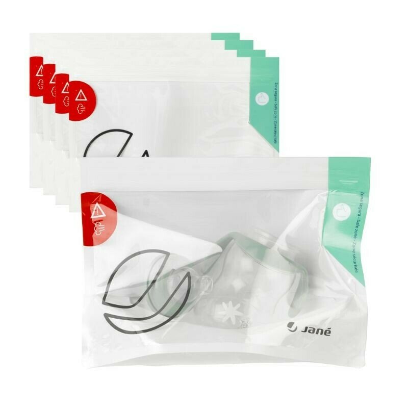 Set 5 pungi de sterilizare la microunde Jane, 28 x 21 cm