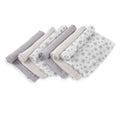 Set 6 scutece din muselină de bambus Jane, 35 x 35 cm