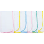 Set 6 scutece tetra Bubaba din bumbac 40x40 cm Multicolor