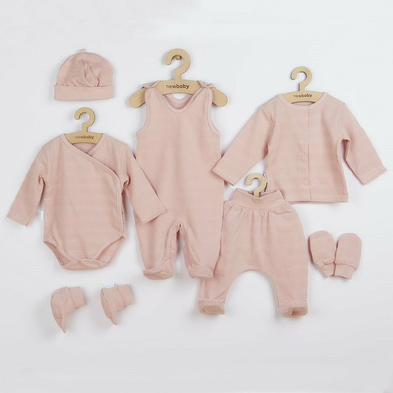 Set 7 piese New Baby I AM 56, Roz – cele șapte piese din set