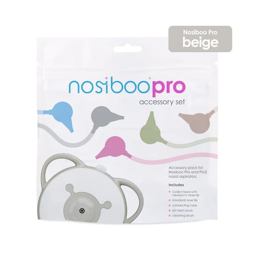 Set Accesorii Aspirator Nazal Electric Nosiboo Pro Bej